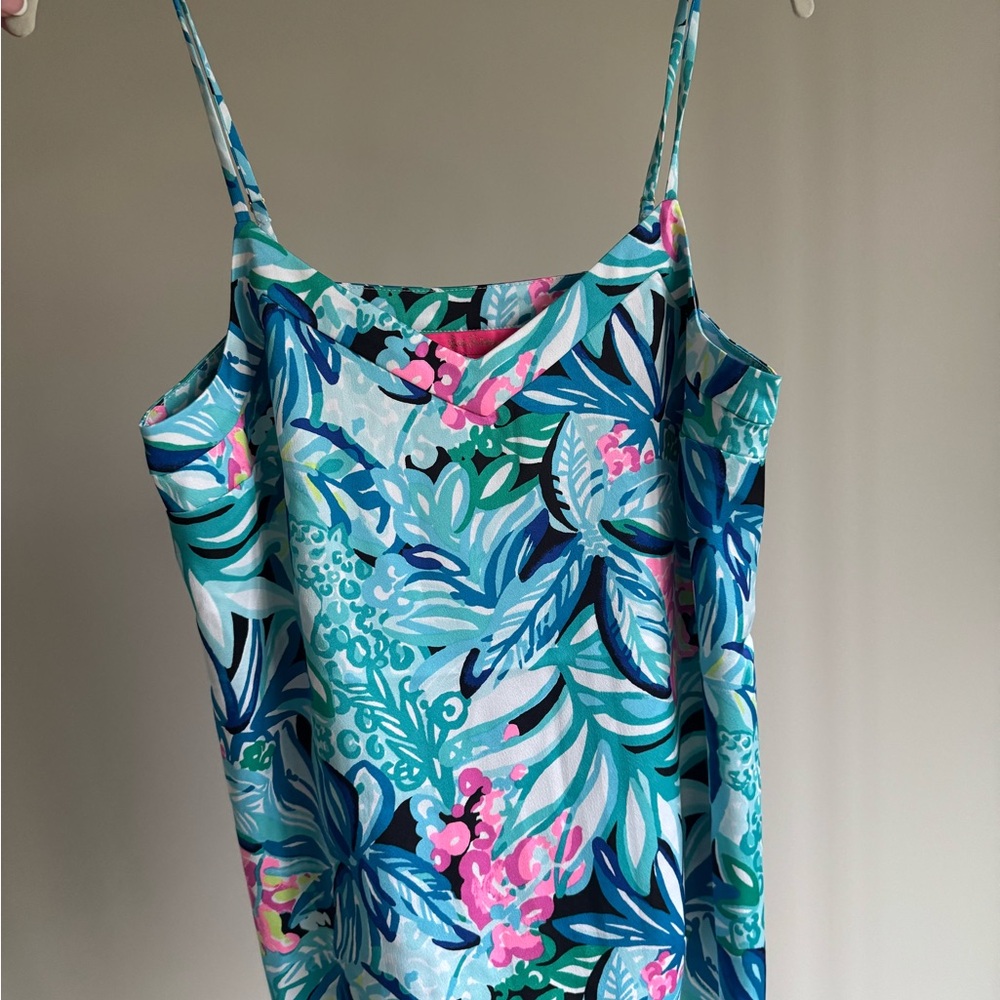 NWOT Lilly Pulitzer Floral Tank Size Small